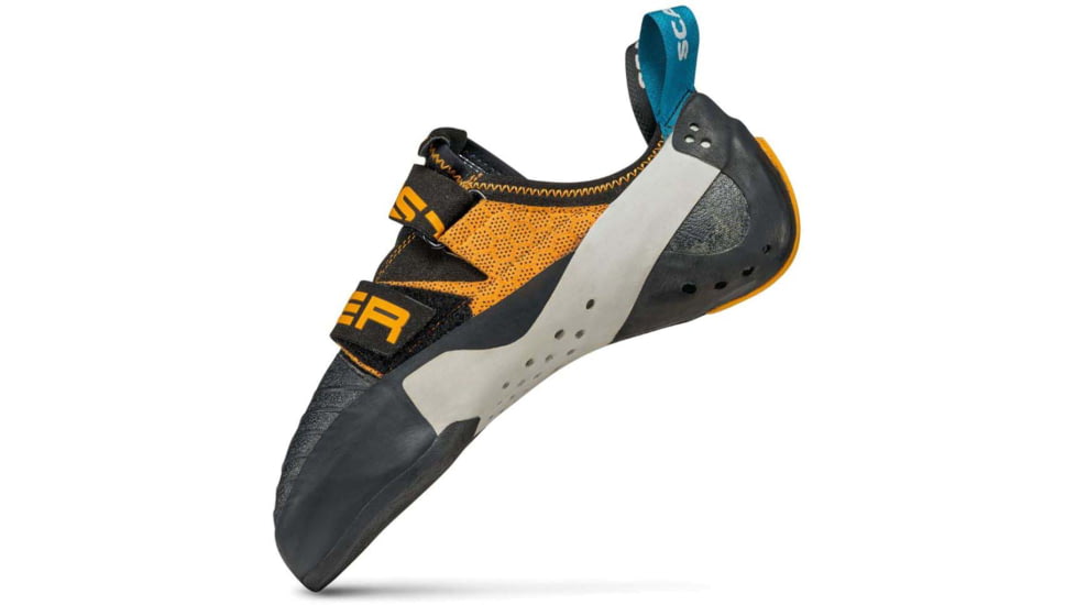 Scarpa Booster Climbing Shoes, Black/Orange, 44, 70060/000-BlkOrg-44