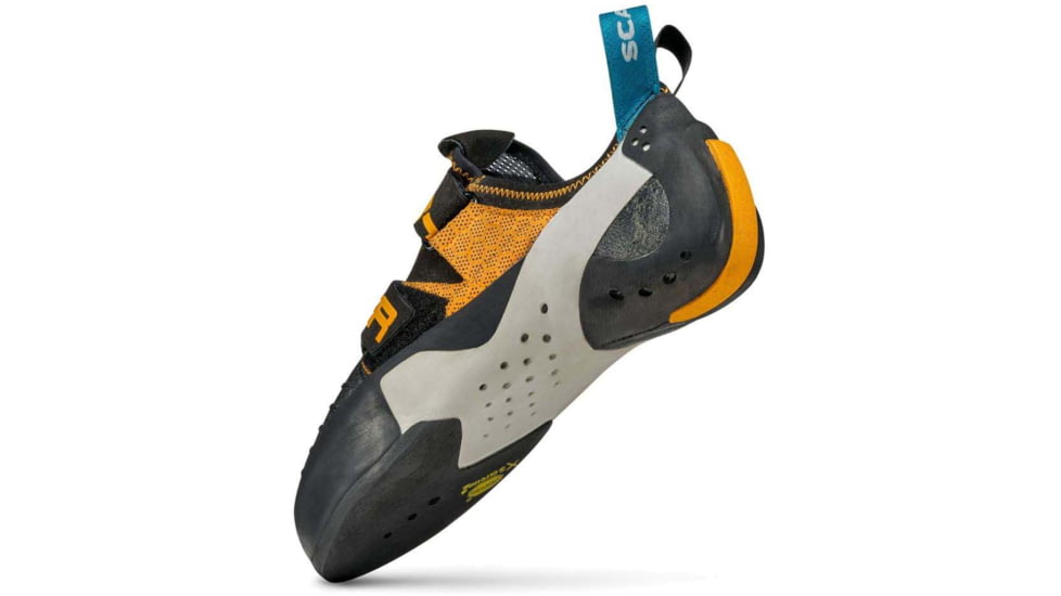 Scarpa Booster Climbing Shoes, Black/Orange, 44, 70060/000-BlkOrg-44