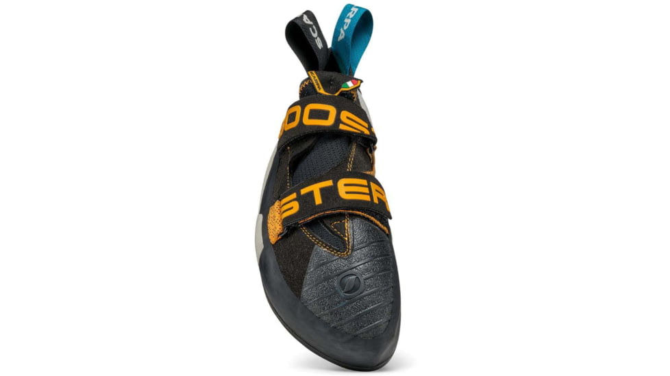 Scarpa Booster Climbing Shoes, Black/Orange, 44, 70060/000-BlkOrg-44