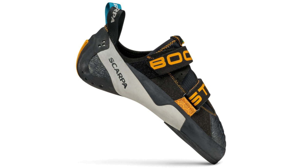Scarpa Scarpa Booster Climbing Shoes, Black/Orange, 44, 70060/000-BlkOrg-44