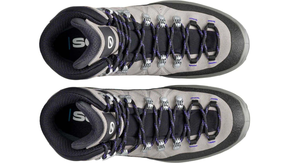 Scarpa Boreas GTX Hiking Shoes - Womens, Light Gray/Indigo, 36.5, 30023/202.4-LtgryInd-36.5