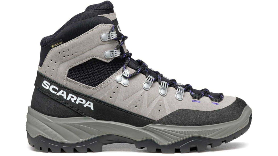 Scarpa Boreas GTX Hiking Shoes - Womens, Light Gray/Indigo, 36.5, 30023/202.4-LtgryInd-36.5