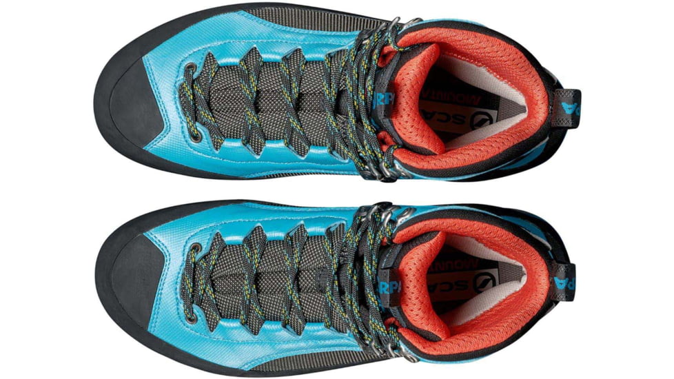 Scarpa Charmoz HD Mountaineering Shoes - Womens, Shark/Maldive, 38, 71052/252-SrkMal-38