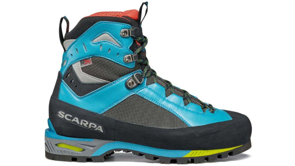 Scarpa Charmoz HD Mountaineering Shoes - Womens, Shark/Maldive, 38, 71052/252-SrkMal-38