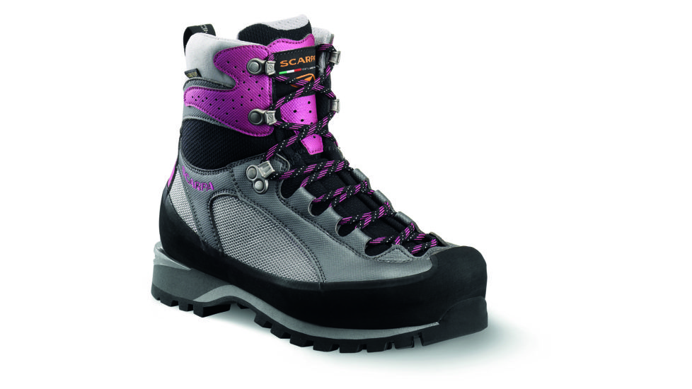Scarpa Charmoz Pro GTX Boots - Women's-6 US / 37 EU-Silver/Dahlia