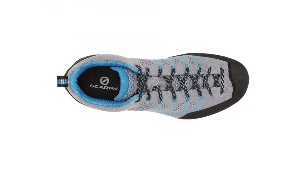 Scarpa Crux Air Approach Shoes - Men's, Smoke/Lake Blue, 44.5, 72057/351-SmkLblu-44.5