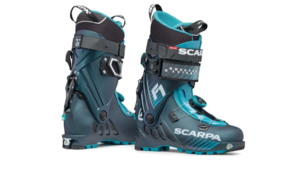 Scarpa F1 Alpine Touring Boot - Mens, Anthracite/Ottanio, 28, 12173/501.1-AntOtt-28.0