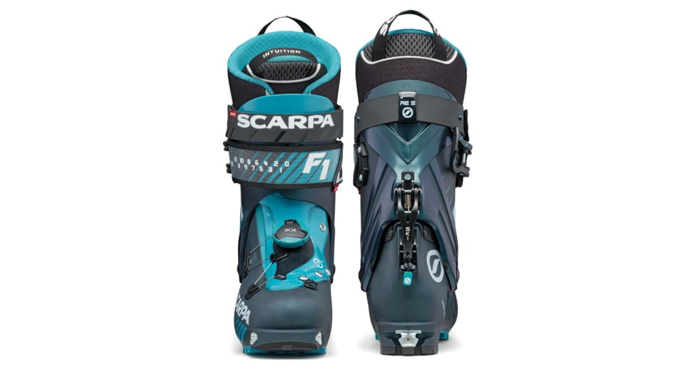 Scarpa F1 Alpine Touring Boot - Mens, Anthracite/Ottanio, 28, 12173/501.1-AntOtt-28.0