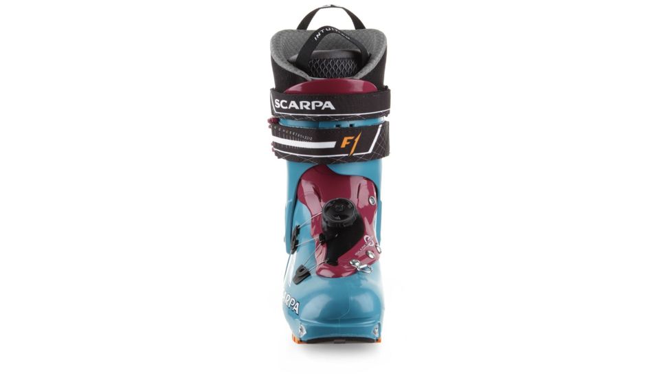 Scarpa F1 Alpine Touring Boot - Womens, Anthracite/Lagoon, 21.5, 12166/502.2-AntLag-21.5