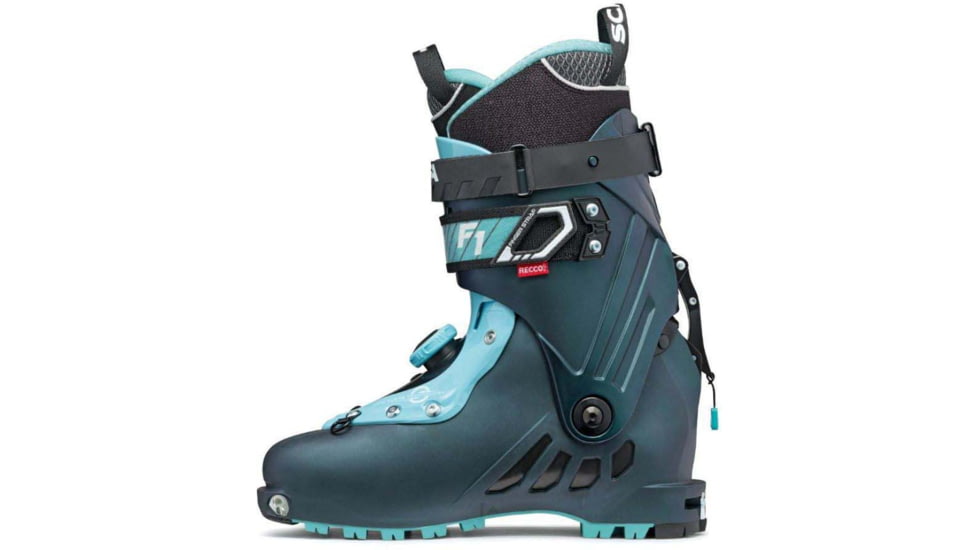 Scarpa F1 Boots - Womens, Anthracite/Aqua, 25, 12173/502.1-AntAqua-25.0