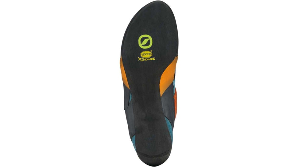 Scarpa Force V Climbing Shoes - Womens, Ice Fall/Mandarin Red, 41.5, 70018/002-IfallMred-41.5
