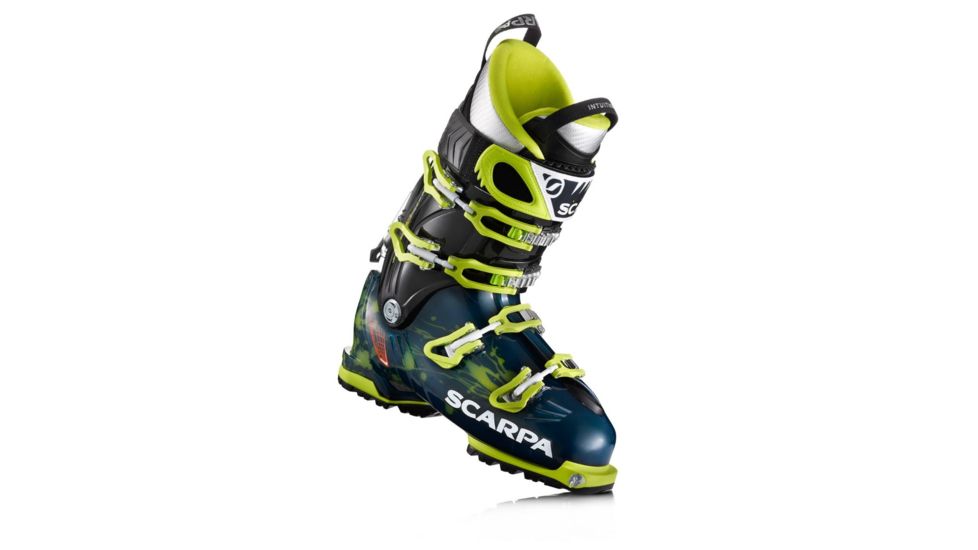 Scarpa Freedom SL 120 Alpine Boot - Mens, Anthracite/Red Orange, 30, 12008/501.2-AntRorg-30.0