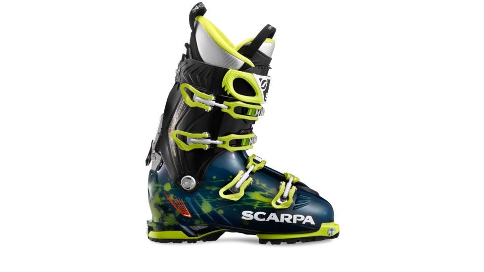 Scarpa Freedom SL 120 Alpine Boot - Mens, Anthracite/Red Orange, 30, 12008/501.2-AntRorg-30.0