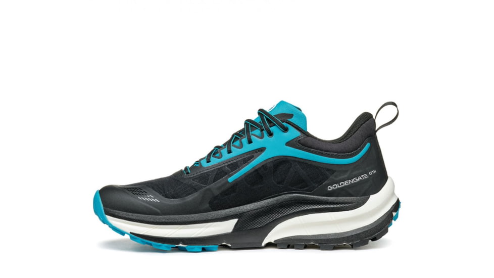 Scarpa Golden Gate ATR GTX Shoes - Mens, Black/Azure, 42.5, 33076/201-BlkAzr-42.5