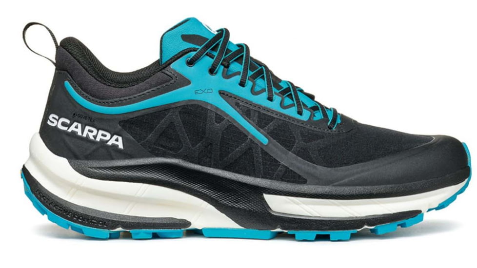 Scarpa Golden Gate ATR GTX Shoes - Mens, Black/Azure, 42.5, 33076/201-BlkAzr-42.5
