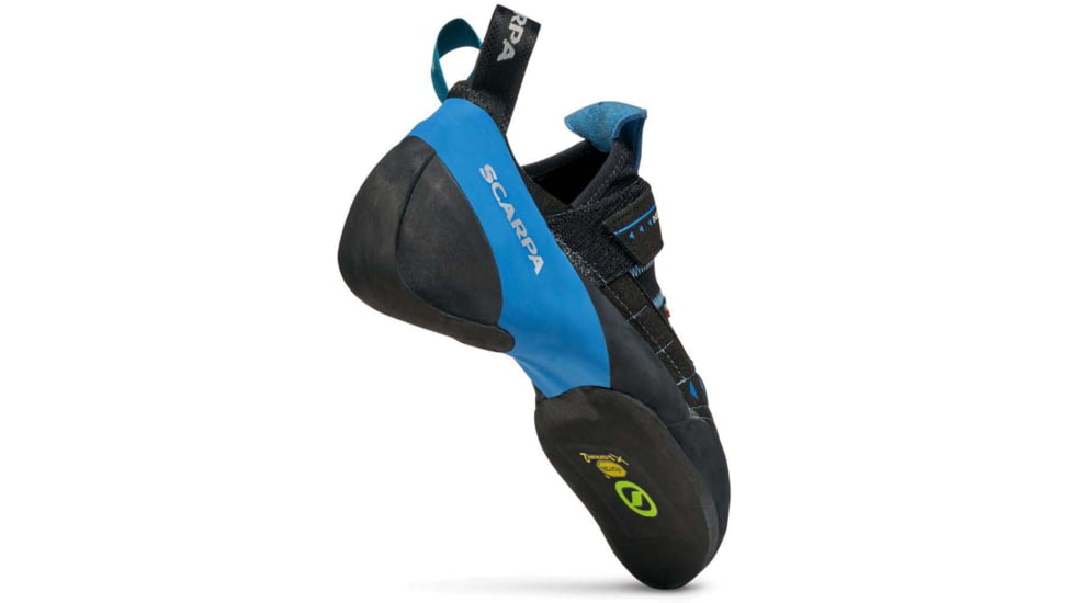 Scarpa Instinct VSR Climbing Shoes, Black/Azure, 38, 70015/000-BlkAzr-38