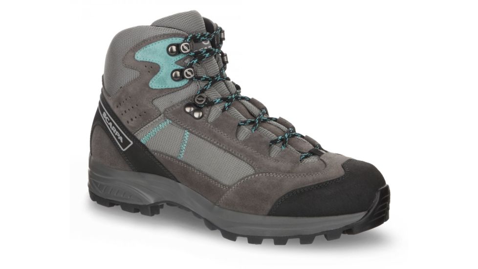 Scarpa Kailash Lite Backpacking Boots - Womens, Smoke/Lagoon, Medium, 40, 61038/352-SmkLag-40
