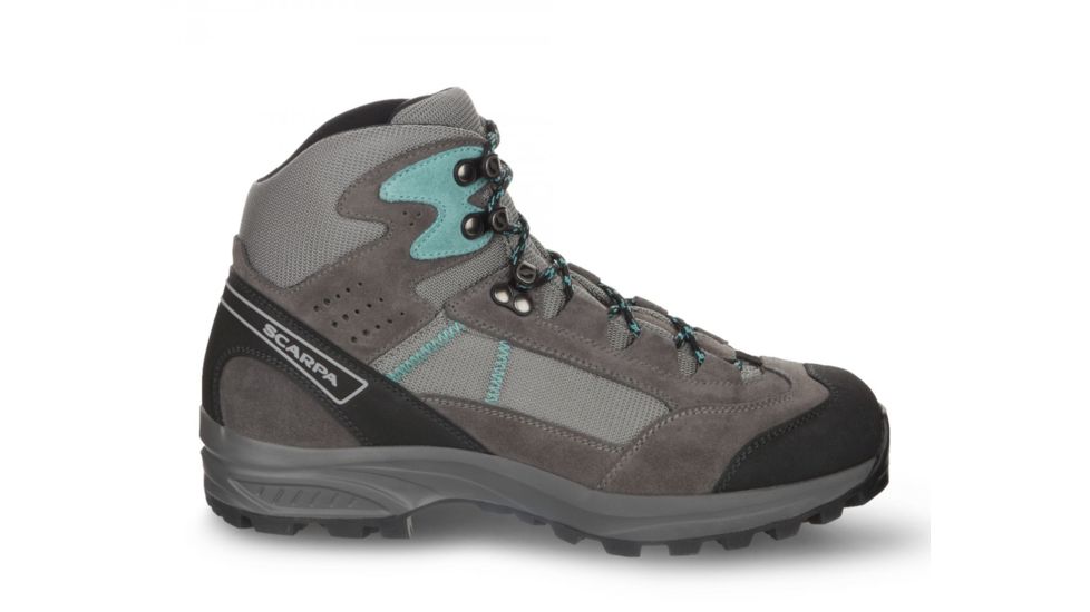 Scarpa Kailash Lite Backpacking Boots - Womens, Smoke/Lagoon, Medium, 40, 61038/352-SmkLag-40