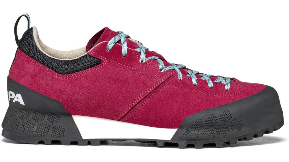 Scarpa Kalipe Approach Shoes - Womens, Red Rose/Jade, 40.5, 72630-352-RrosJad-40.5