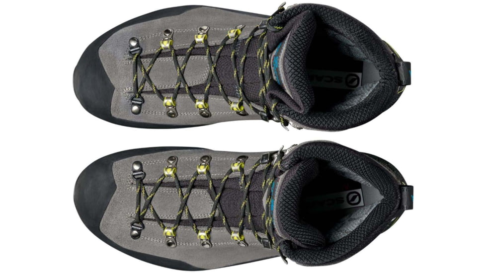 Scarpa Manta Tech GTX Mountaineering Shoes - Mens, Shark/Lime, 42.5, 87506/201-SrkLim-42.5