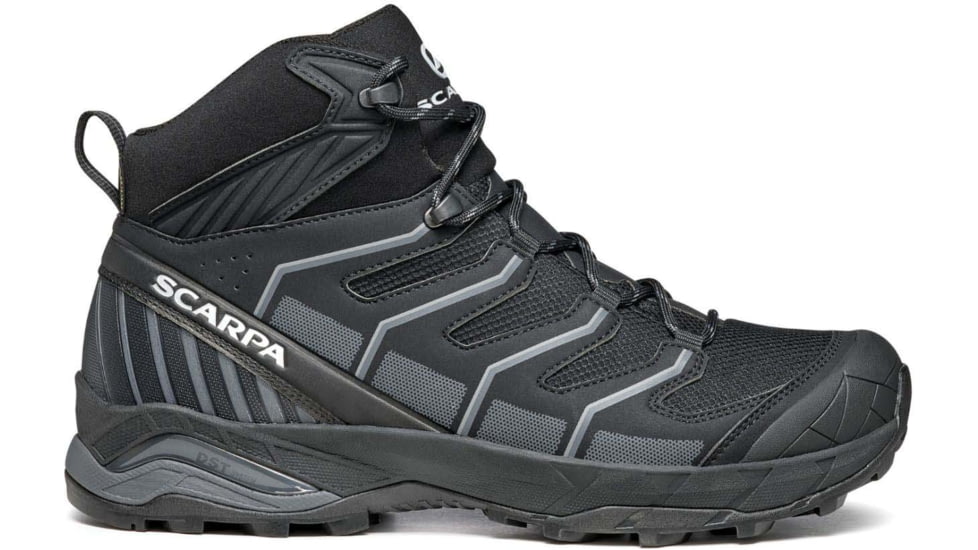 Scarpa Maverick Mid GTX Hiking Shoes - Mens, Black/Grey, 44.5, 63090/200-BlkGry-44.5