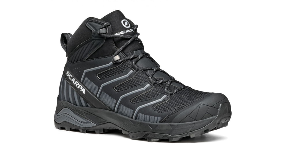 Scarpa Maverick Mid GTX Hiking Shoes - Mens, Black/Grey, 45.5, 63091/200-BlkGry-45.5