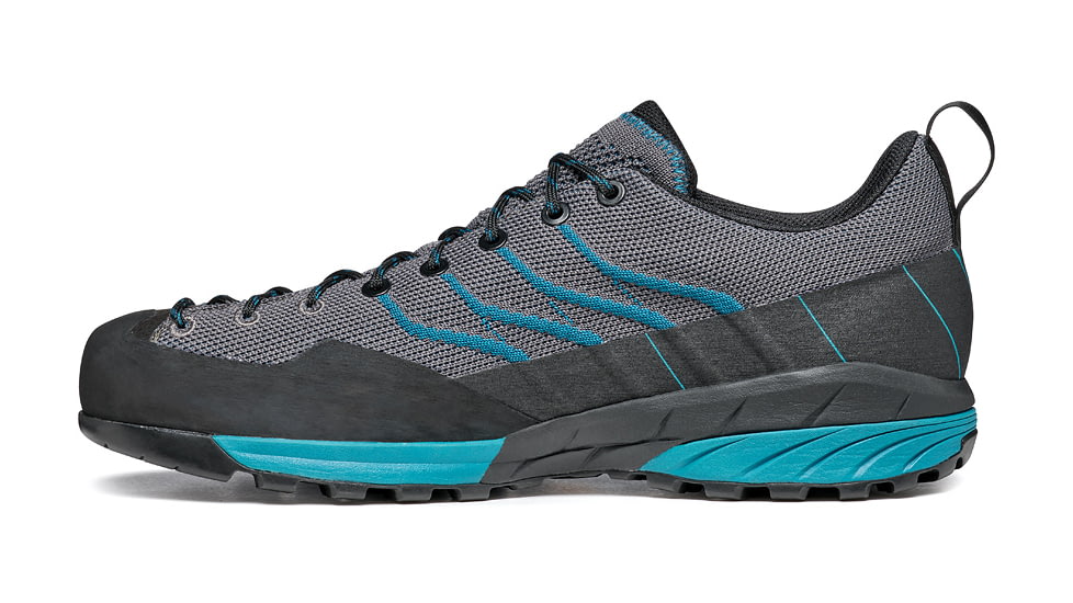 Scarpa Mescalito KN Climbing Shoes - Mens, Grey/Lake Blue, 43, 72111-350-GryLblu-43
