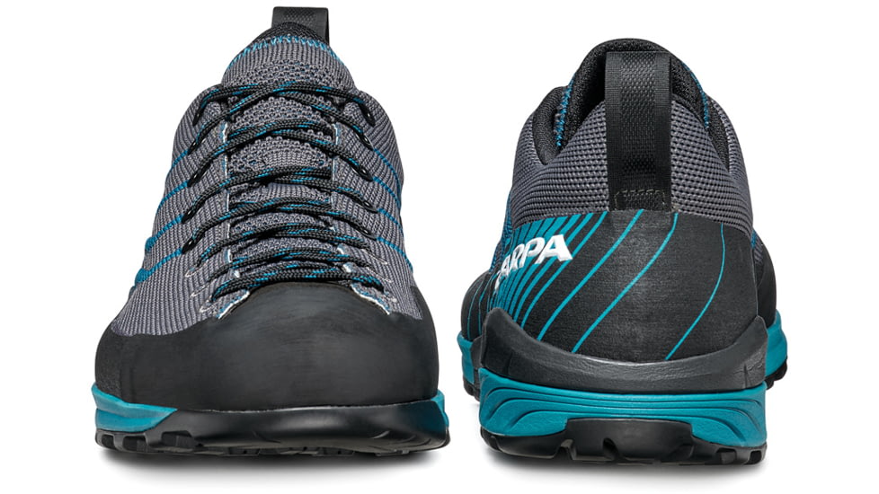 Scarpa Mescalito KN Climbing Shoes - Mens, Grey/Lake Blue, 43, 72111-350-GryLblu-43