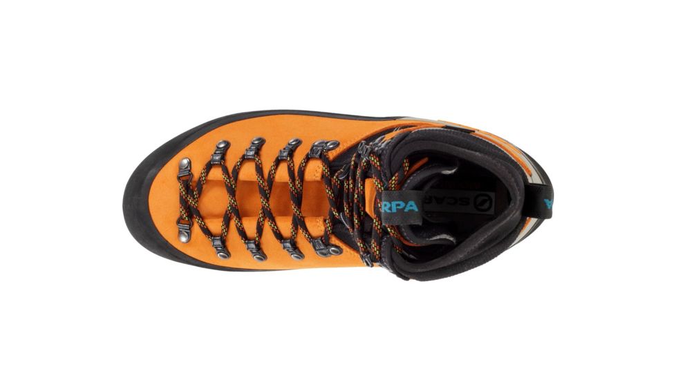 Scarpa Mont Blanc GTX Mountaineering Boot - Mens, Mango, 41, 87501/201-Mango-41