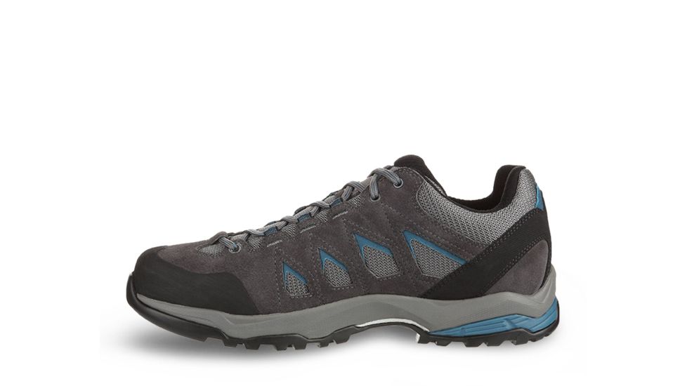 Scarpa Moraine GTX Hiking Shoes - Mens, Grey/Lake Blue, Medium, 44.5, 63074/201-GryLblu-44.5
