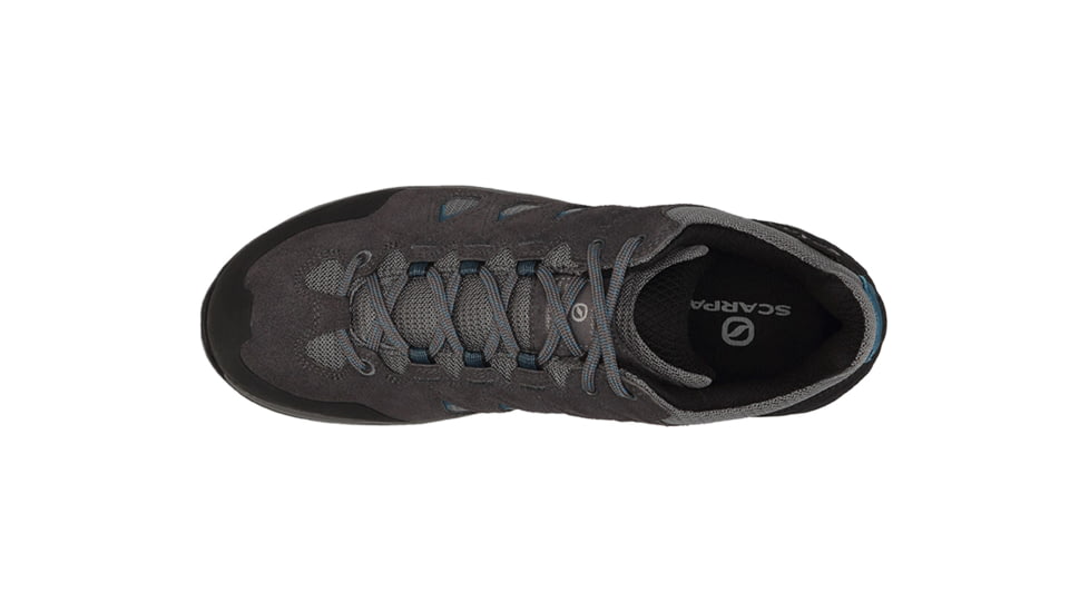 Scarpa Moraine GTX Hiking Shoes - Mens, Grey/Lake Blue, Medium, 44.5, 63074/201-GryLblu-44.5