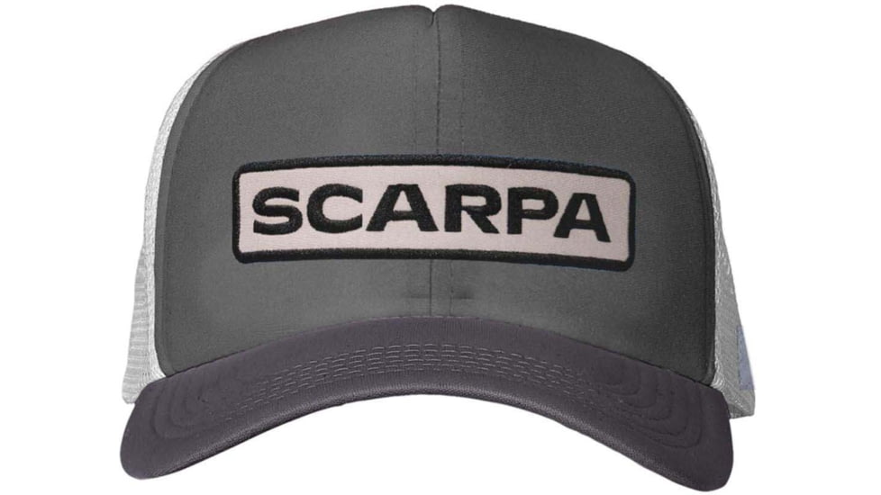 Scarpa Patch Trucker Hat, Grey, One Size, SGEAR.PATCHTRUCK22-Gry-OS