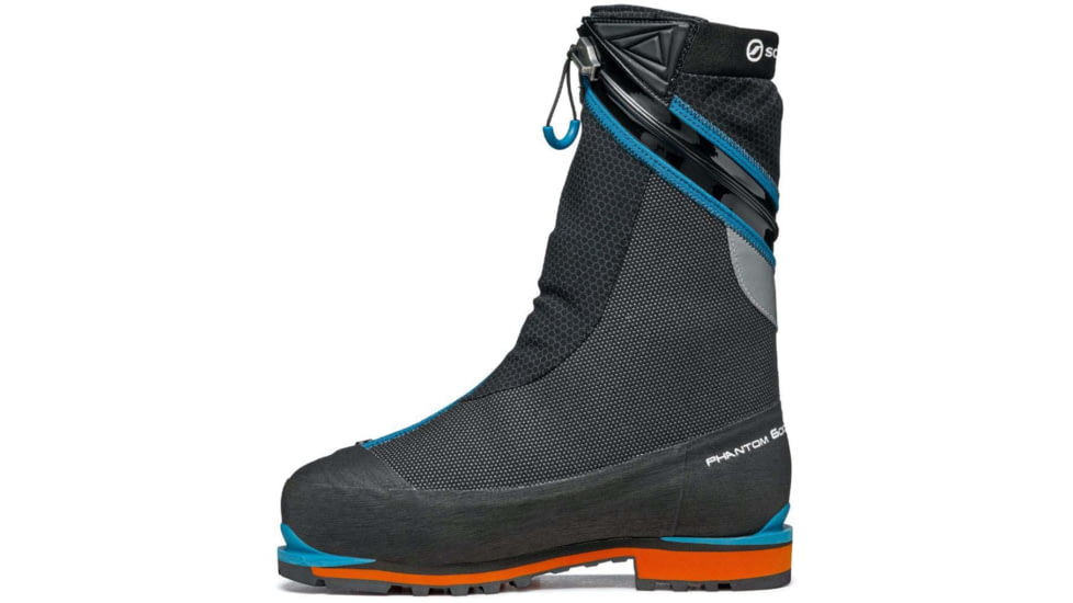 Scarpa Phantom 6000 Mountaineering Boots, Black/Orange, 42, 87408/500-BlkOrg-42