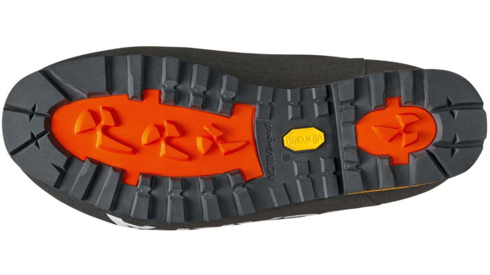 Scarpa Phantom 6000 Mountaineering Boots, Black/Orange, 42, 87408/500-BlkOrg-42