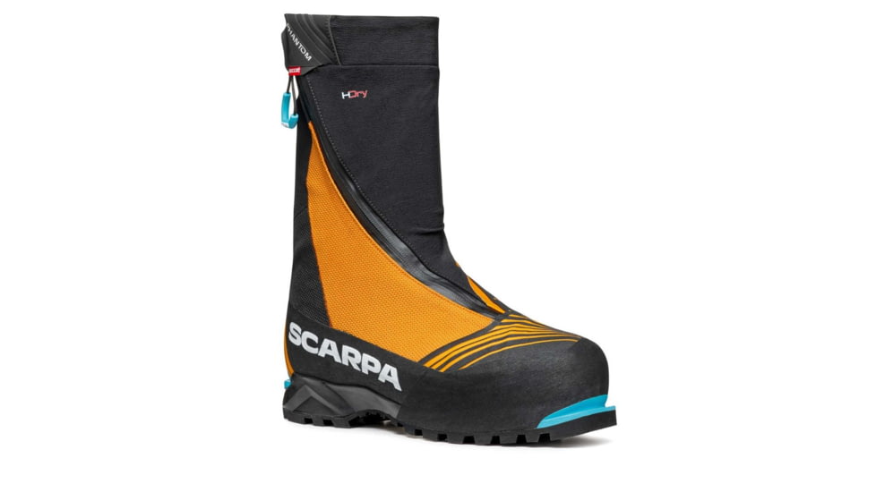 Scarpa Phantom 6000 Mountaineering Boots, Black/Orange, 39, 87409/500-BlkOrg-39