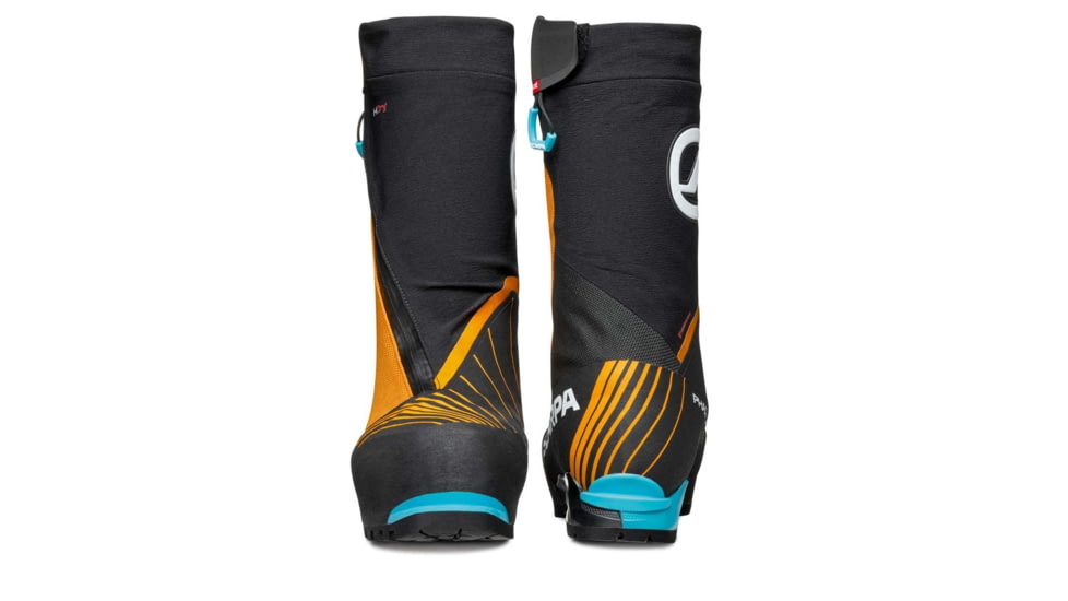 Scarpa Phantom 6000 Mountaineering Boots, Black/Orange, 39, 87409/500-BlkOrg-39