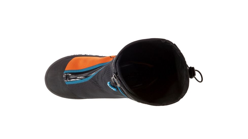 Scarpa Phantom 8000 Mountaineering Boot, Black/Orange, 40, 87400/500-BlkOrg-40