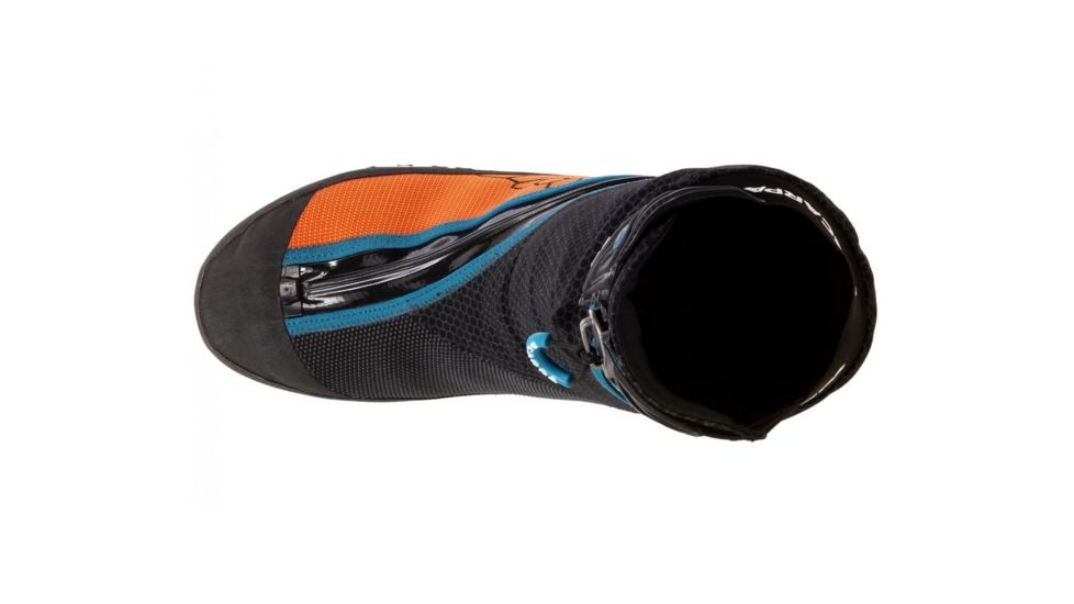 Scarpa Phantom 6000 Mountaineering Boots - Mens, Black/Orange, Medium, 47, 87407/500-BlkOrg-47