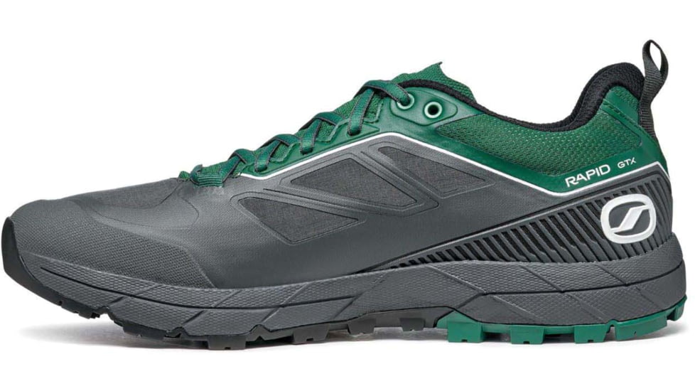 Scarpa Rapid GTX Shoes - Mens, Anthracite/Alpine Green, 44, 72701/200-AntAlgrn-44