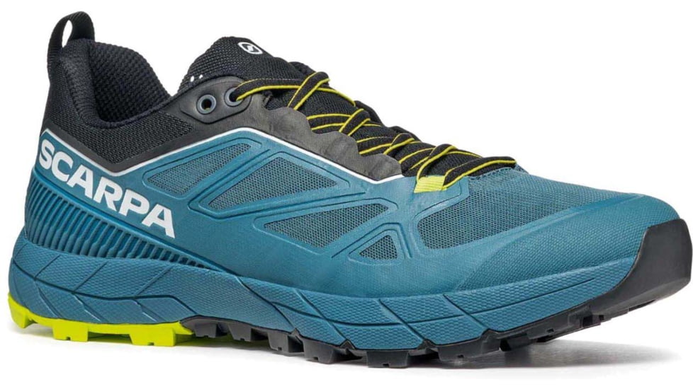 Scarpa Rapid Trail Running Shoes - Mens, Blue/Acid Lime, 44.5, 72701/350-BluAlim-44.5