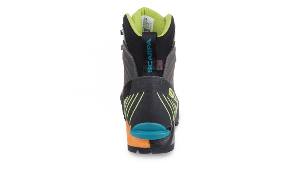 Scarpa Ribelle HD Mountaineering Boots - Mens, Titanium/Lime, Medium, 41, 71085/250.4-TitLim-41