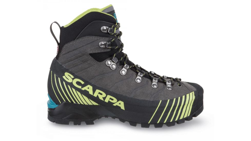 Scarpa Ribelle HD Mountaineering Boots - Mens, Titanium/Lime, Medium, 41, 71085/250.4-TitLim-41