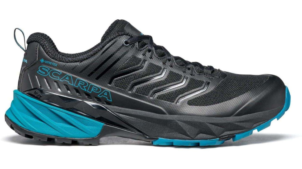 Scarpa Rush GTX Trailrunning Shoes - Mens, Black/Ottanio, 42.5, 33080/200-BlkOtt-42.5