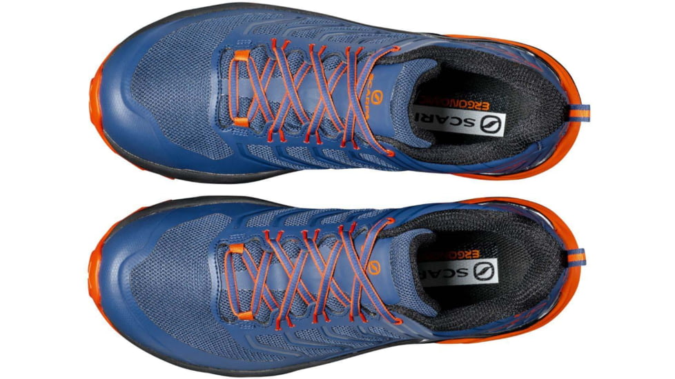 Scarpa Rush GTX Trailrunning Shoes - Mens, Blue/Fiesta, 43, 33080/200-BluFst-43