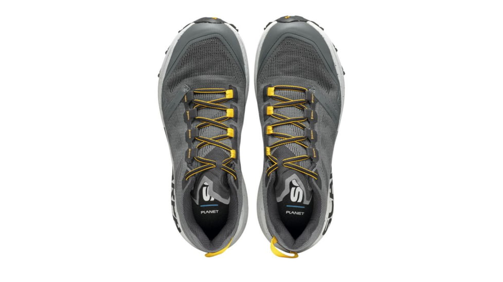 Scarpa Spin Planet Shoes - Mens, Anthracite/Saffron, 42.5, 33063/350-AntSaf-42.5