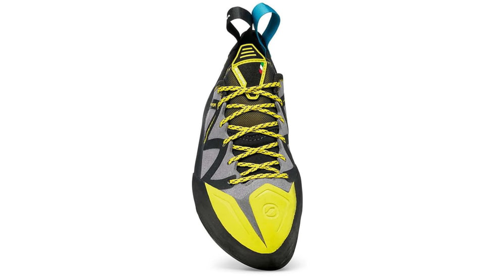 Scarpa Vapor Climbing Shoes - Mens, Smoke/Yellow, 39, 70074/000-SmkYel-39