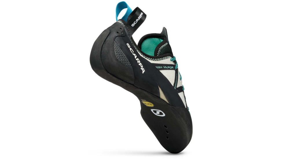 Scarpa Vapor Climbing Shoes - Womens, Dust Gray/Aqua, 37.5, 70074/002-DgryAqua-37.5