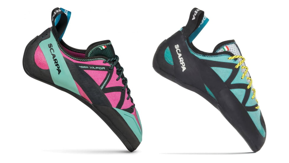 Scarpa Vapor Climbing Shoes - Women's, Dahlia/Maldive, Maldive