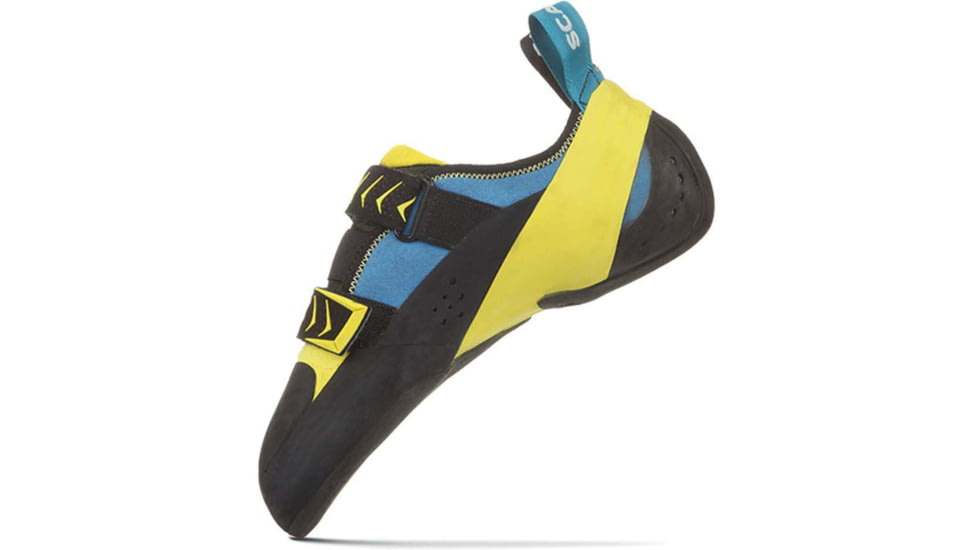Scarpa Vapor V Climbing Shoes - Mens, Ocean/Yellow, 42.5, 70040/001-OcnYel-42.5