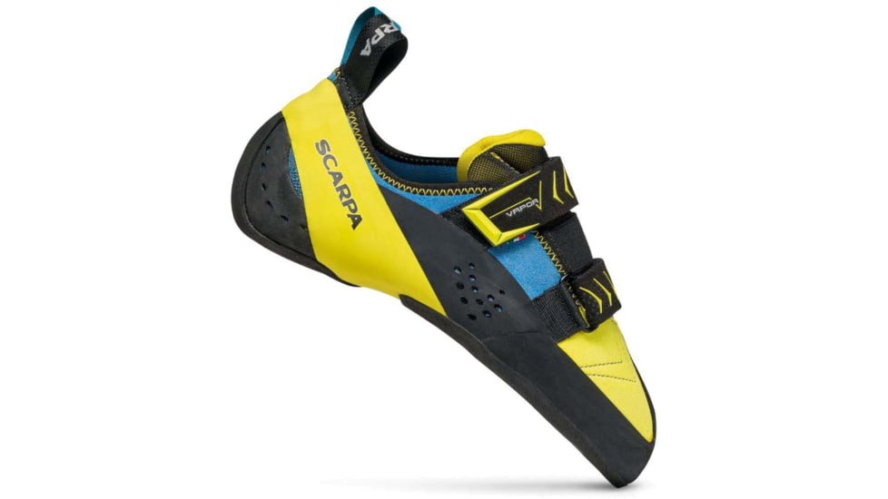 Scarpa Vapor V Climbing Shoes - Mens, Ocean/Yellow, 42.5, 70040/001-OcnYel-42.5